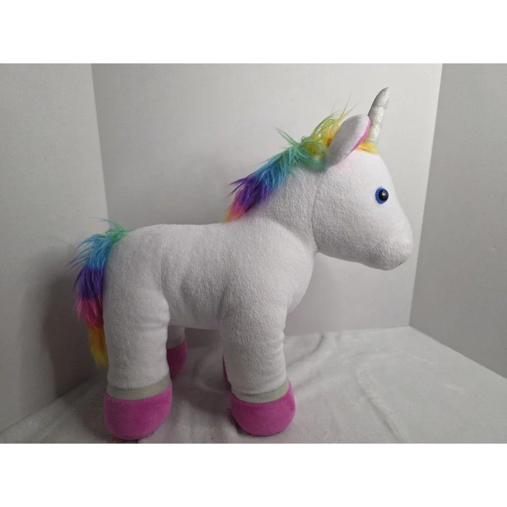 Build A Bear Rainbow Unicorn Stuffed Animal 16